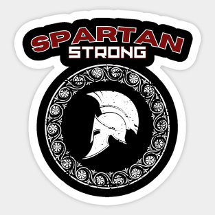 SPARTAN STRONG Sticker